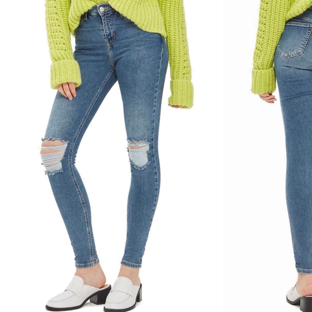 Top shop Moto Jamie High Waist Skinny Jeans